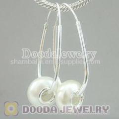 Fashion sterling silver hoop earrings wholesale
