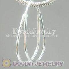 Fashion sterling silver hoop earrings wholesale