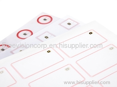 Access control RFID inlay with different layout