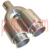 SS304 twin exhaust tip