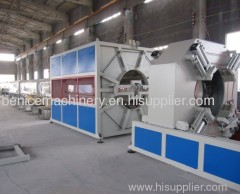 110-250mm HDPE large diameter pipe equipment