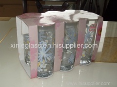 drinking glass set