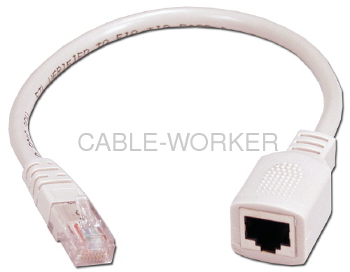 CAT5E PortSaver Gray Patch Cord