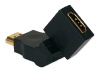 HDMI 1.3 720p/1080p HDTV Male to Female PortSaver Swivel Adaptor