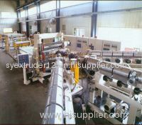 PC PS HIPS ABS PP and PE plastic seet extrusion line