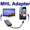 Micro Usb to HDMI Cable MHL Adapter for Samsung/ HTC (Black)