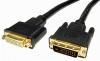 DVI-D dual link to DVI-I dual link male to female cable