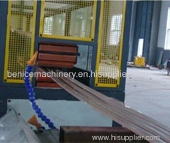 Plastic and wood powder profile extrusion machine