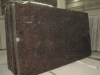 brown granite slab