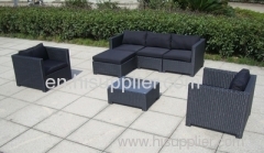 Rattan garden sofa set