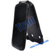Wholesale BlackBerry Bold Leather Case, Snake Skin Leather Flip Case Cover for BlackBerry Bold 9900/ 9930(Black)