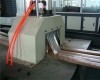 Wood plastic composite profile extrusion line