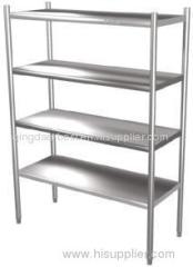 four floor plate goods shelf