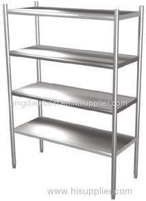 Four flat shelves