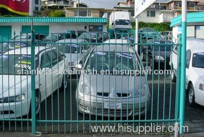 PE Coated Municipal Wire Mesh Fence