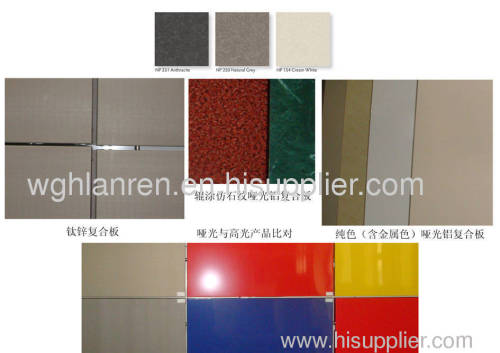 aluminium corrugated composite panel, Aluminium Composite Board , ACP panel