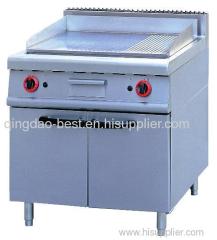Half pit Griddle With Cabinet