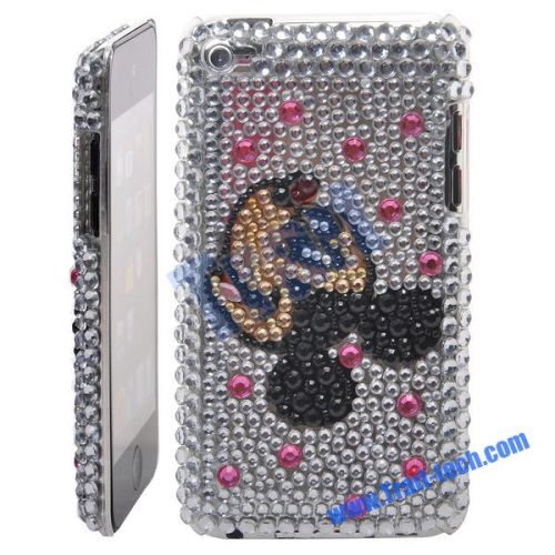 Fashion Rhinestone Bling Case for iPod Touch 4