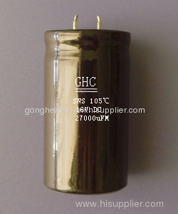 Snap-in electrolytic capacitor wide temperature type