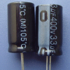 Radial electrolytic capacitor super low temperature type