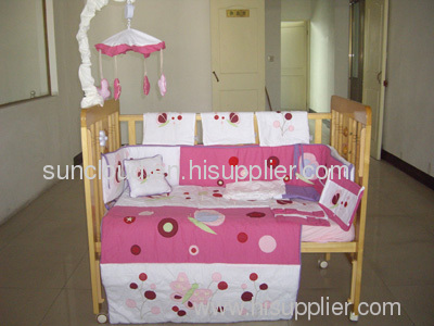 baby crib set;baby bedding set;baby