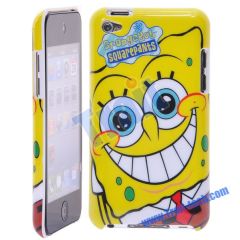 Smile SpongeBob Face Hard Case Cover For Apple iPod Touch 4