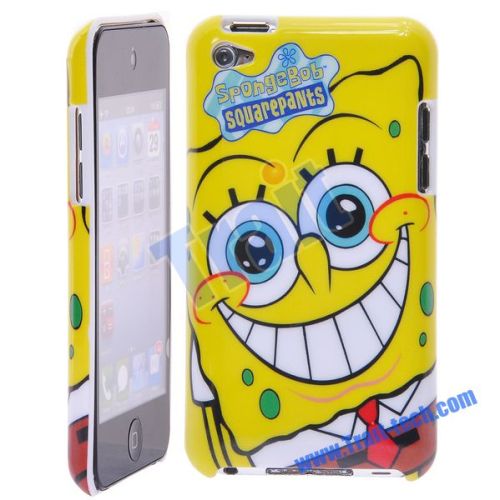 Smile SpongeBob Face Hard Case Cover For Apple iPod Touch 4
