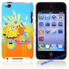 Playing SpongeBob Hard Case Shell For Apple iPod Touch 4
