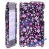 Floret Pattern Plastic Hard Case Cover for iPod Touch 4