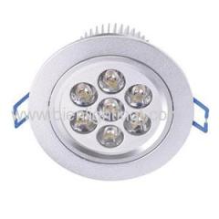 7W LED recessed downlight