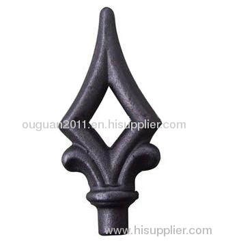 Cast Wrought Iron Spear Point