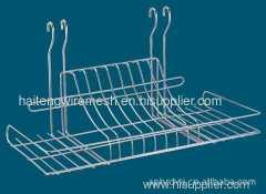 Refrigerator wire shelves