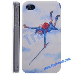 New Arrive! Hot Sale Cartoon Kid Pattern Hard Plastic Case Cover for iPhone 4 / iPhone 4S