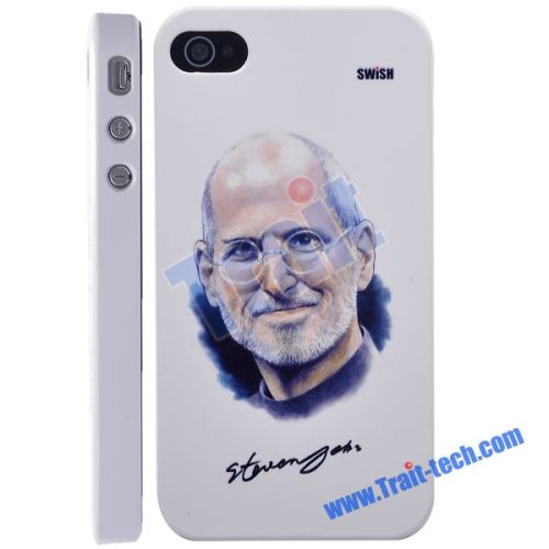 Handsome Steve Jobs Tribute Memorial Case for iPhone 4/iPhone 4S