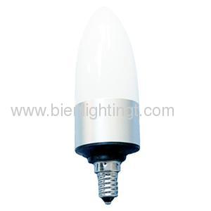 3W led bulb lighting E14 or E27 candle