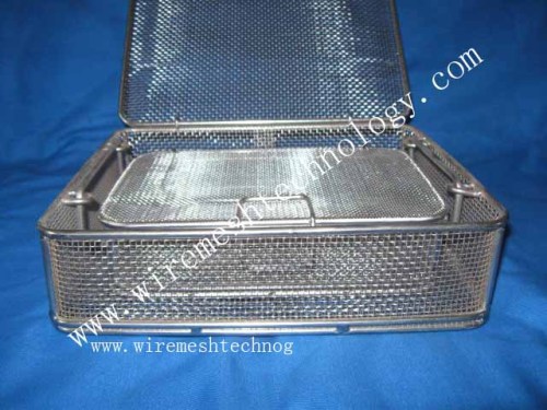 wire mesh claning basket