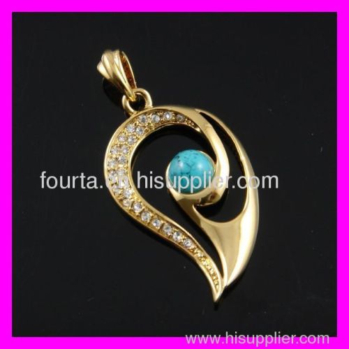 18K gold plated fashion pendant