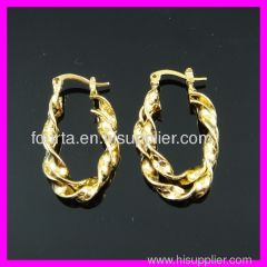 18k gold plated earring 1210329