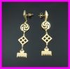 18k gold plated earring 1210681