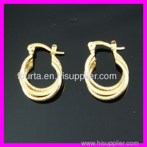 18k gold plated earring 1210744