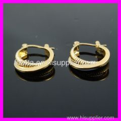 FJ beautiful 18k gold plated earring