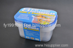 8pcs rect deep dish, plastic dish,