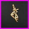 Fish 18K gold plated pendant 1620596