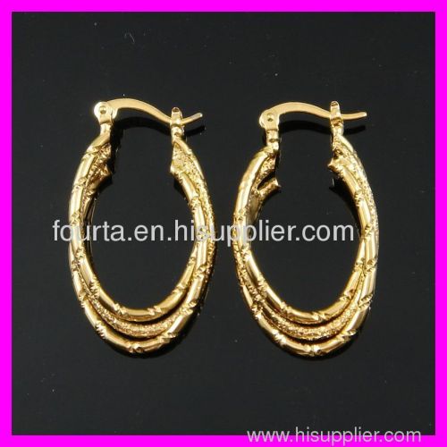 18k gold plated earring 1210882