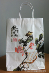 Bleach Kraft garment gift shopping bags