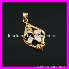 18K gold plated jewelry pendant 1620634