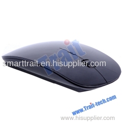 Ultra Slim 2.4G Wireless Optical Mouse Mice(Black)