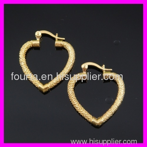 alloy heart shape design women earring