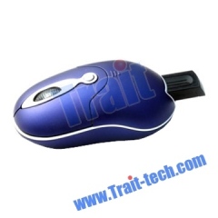 Blue USB 3D Wireless Optical Mouse for Laptop,PC