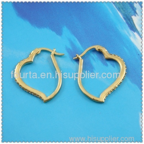 fallon 18k gold plated earring